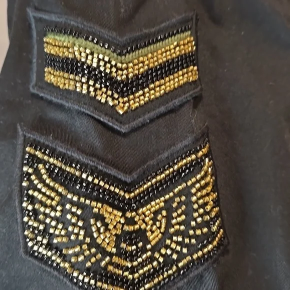 Torrid - Stretch Twill Bomber Jacket in Deep Black​​​​ - Picture 8 of 16